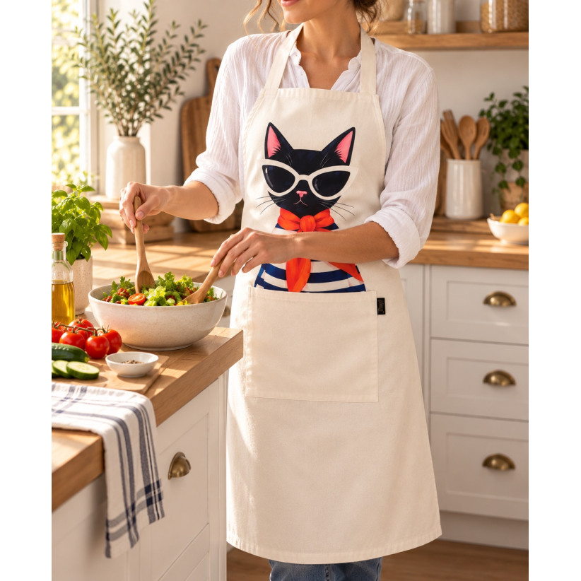 Tablier de cuisine," Roseline"