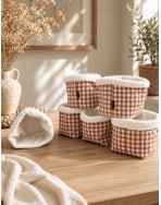 Corbeille M, "Biarritz"caramel