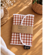 Pochette à savon, "Biarritz"caramel