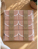 Pochette à savon, "Biarritz"caramel