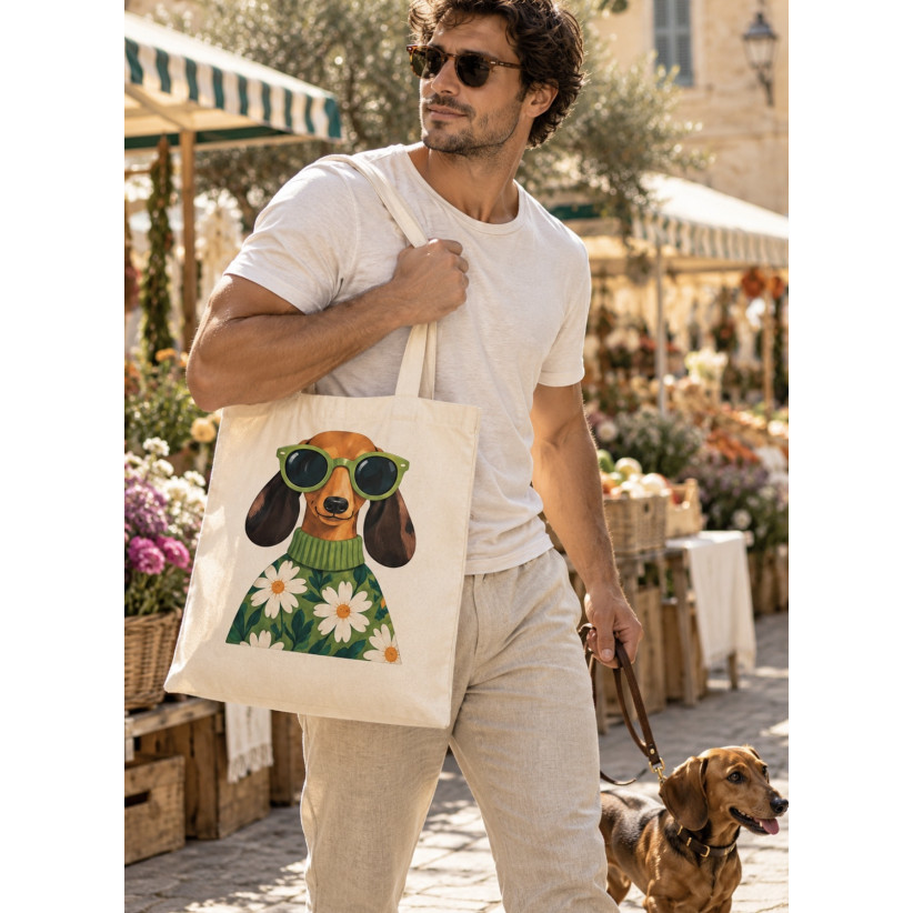 Tote bag, "Bernard"