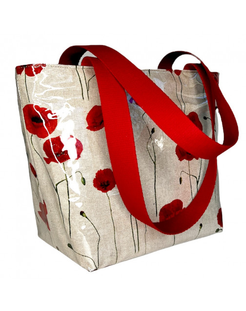 Sac nomade isotherme, "Coquelicot"