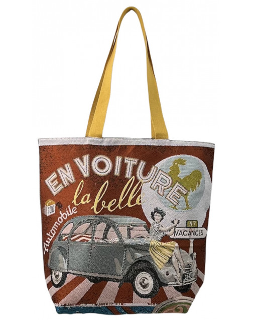 Sac madame, "Automobile roux"