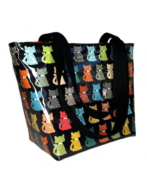 Sac nomade isotherme, "Chat pop noir"