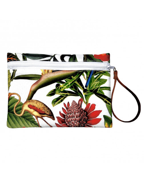 Pochette M, "Bora bora" blanc