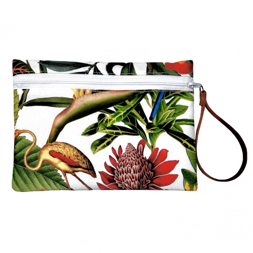 Pochette M, "Bora bora" blanc