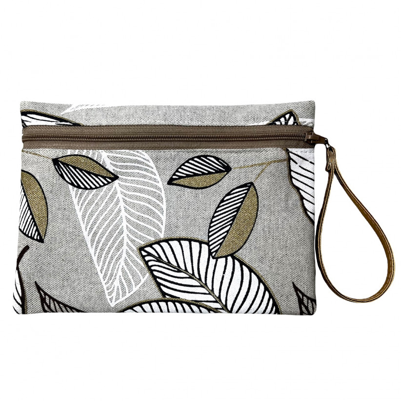 Pochette M, "Feuillage" or