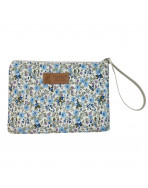 Pochette M, "Louise" bleu, lot de 2