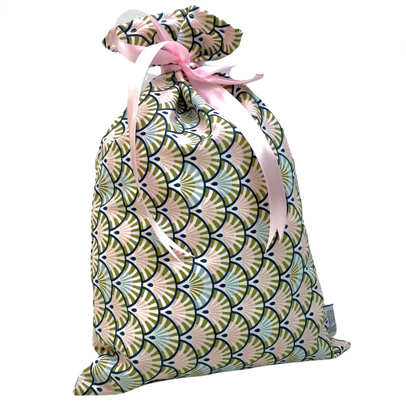 Pochon cadeau, taille M, "Géométrique"