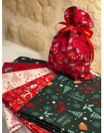 Pochon cadeau, taille L, "Noël"