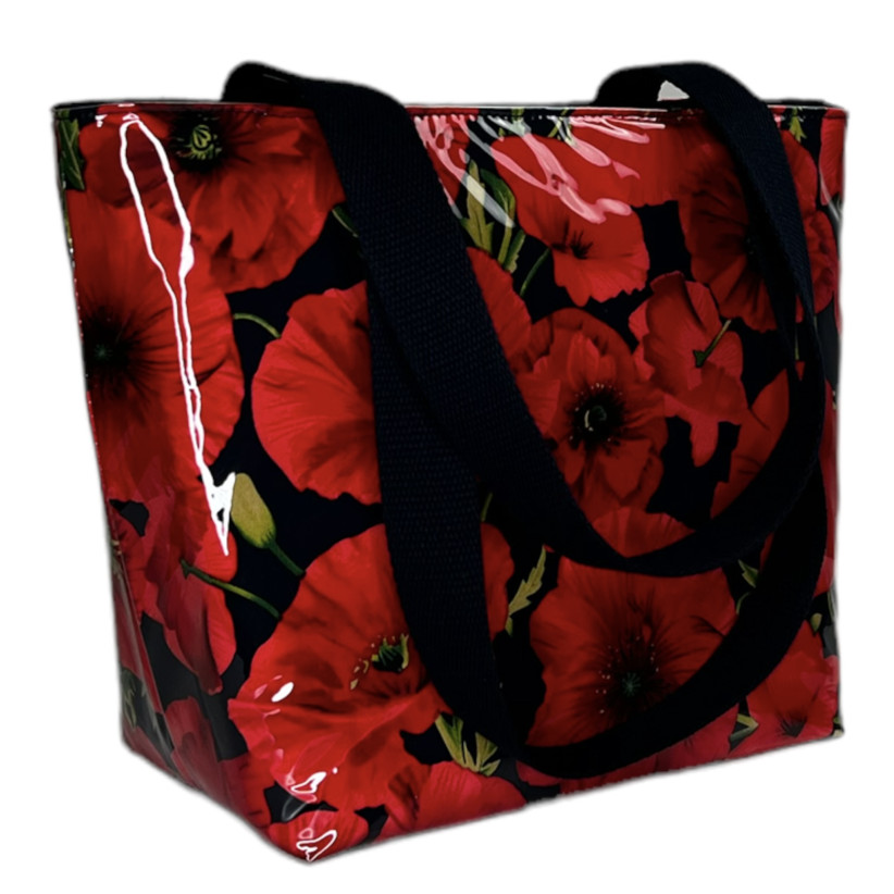 Sac nomade isotherme, "Coquelicot marine"