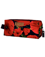 Trousse nomade S, "coquelicot"