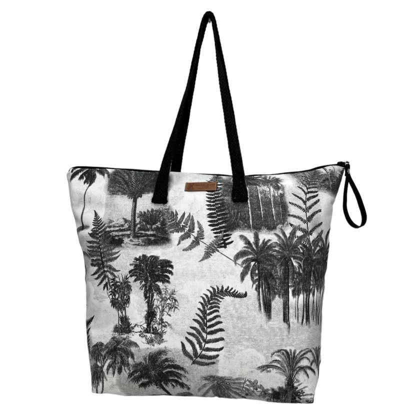 Sac cabas maxi Lucette, "Palmier"